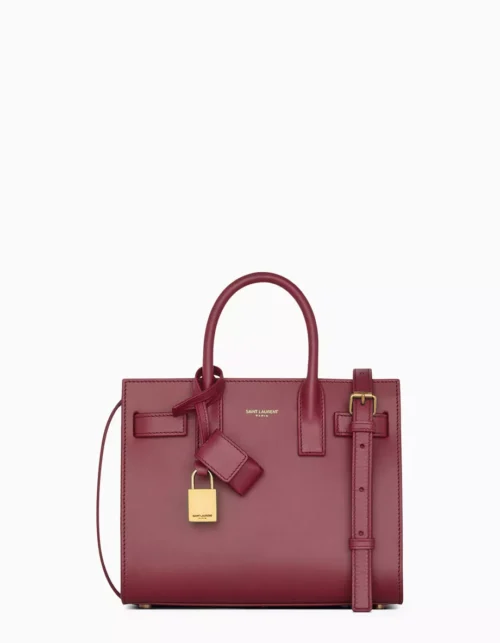 Sac de Jour aus glattem Leder – Baby 26 cm