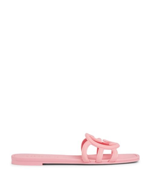 Interlocking G Gummislide-Sandalen
