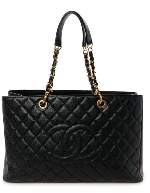 Grand Shopping Tote Schwarz 35 cm