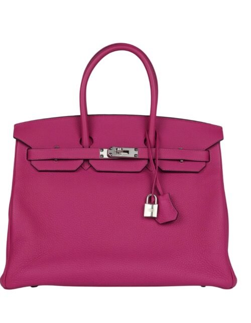 Rose Pourpre Togo mit Palladium-Beschlägen 35 cm