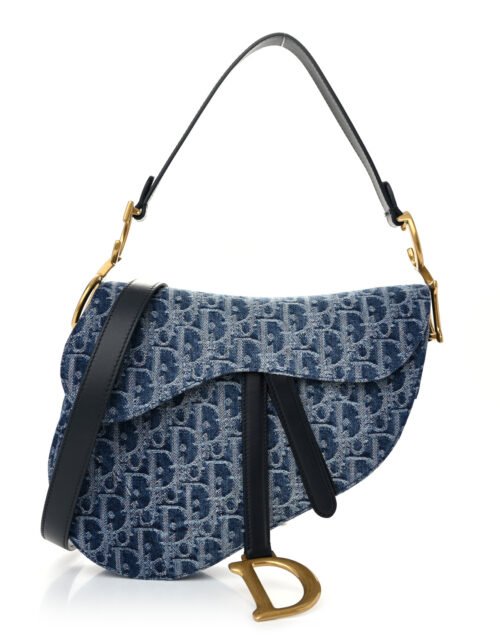 Saddle Denim Blau 25,5 cm
