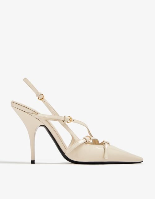 Slingback-Pumps mit  Schnalle 105