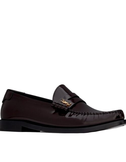 Le Loafer Penny Slippers aus glänzendem Leder