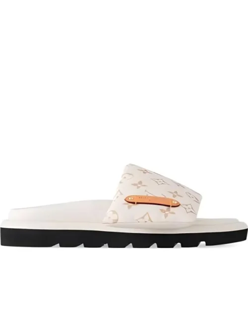 Pool Pillow Flat Comfort Mule Beige
