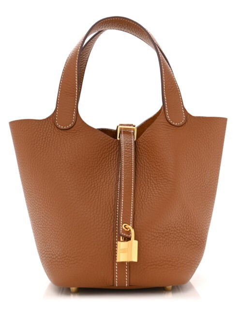 Picotin Lock Togo Braun 18 cm