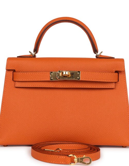 Kelly Epsom 25 Orange
