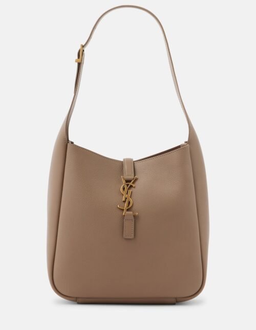 Le 5 a 7 Hobo Bag Staubig Grau 22 cm