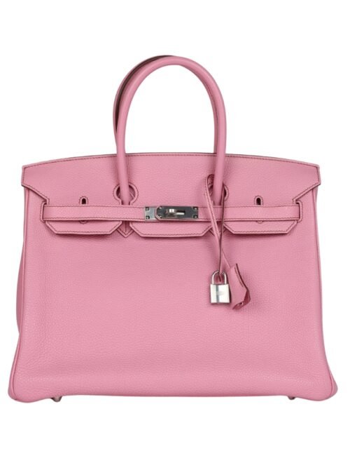 Bubblegum Togo mit Palladium-Beschlägen 35 cm