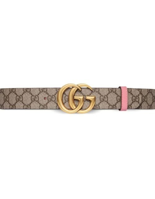 GG Marmont Braun/Rosa 3,5 cm