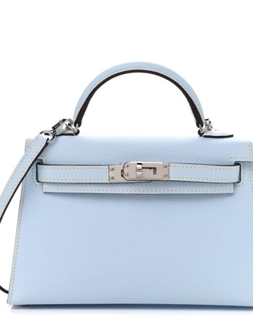 Kelly 20 Epsom Blauer Nebel