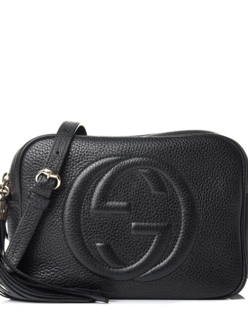 Soho Leather Disco Schwarz 21 cm