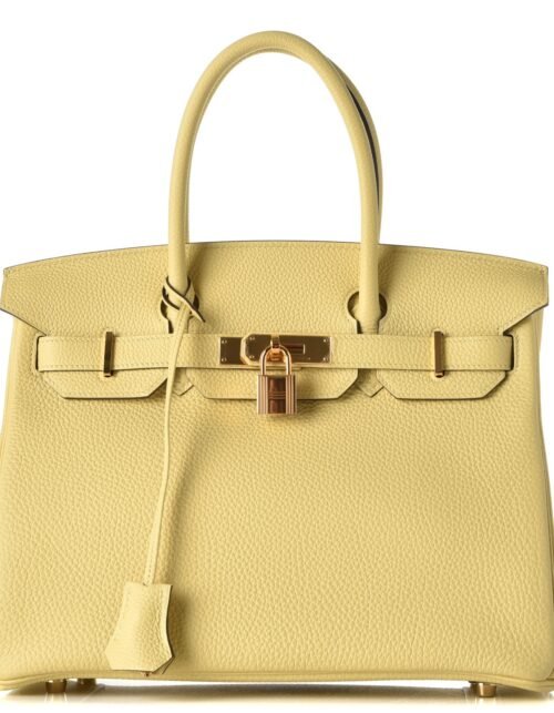 Togo mit Goldener Hardware Gelb 30 cm
