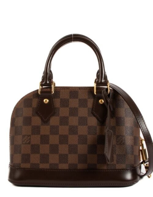 Alma BB Damier Ebene Braun 25 cm
