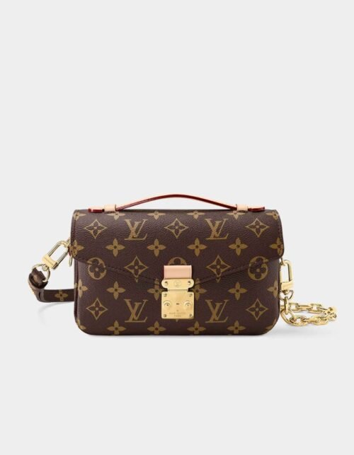 Pochette Metis East West Braun 21,5 cm