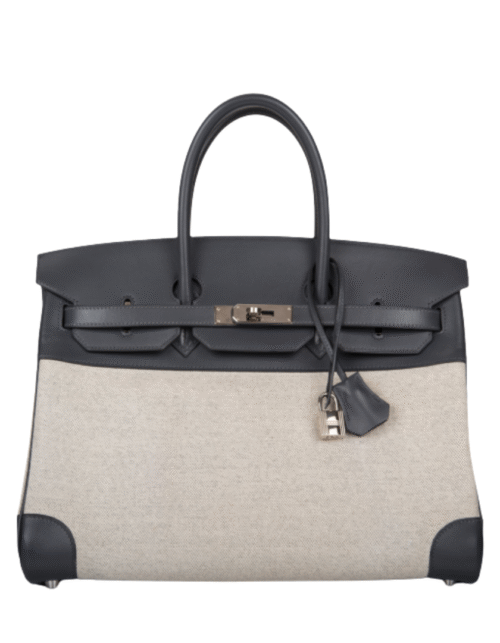 Barenia und Toile Birkin 35 cm