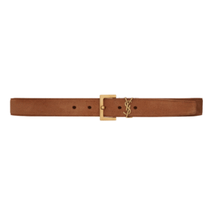 Cassandre aus Wildleder Ziegelrot 3 cm