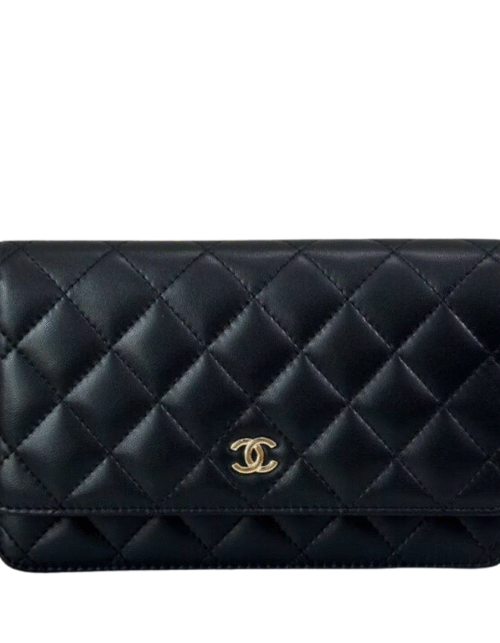 Flap Mit Kette Schwarz 19,5 cm