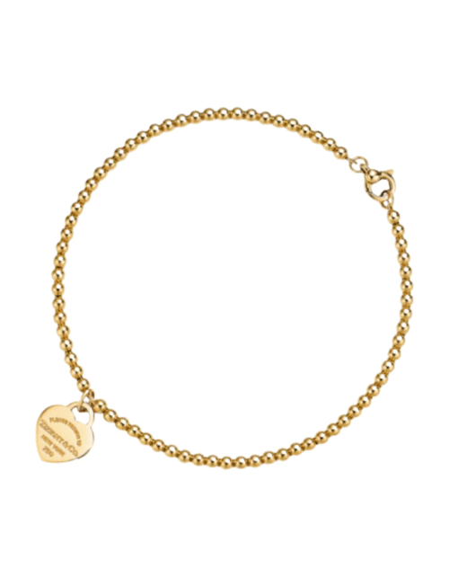 Mini Herz Gelb/gold